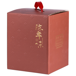 老白茶包装盒空礼盒牛皮纸茶叶茶饼收纳散茶一斤包装通用手提箱