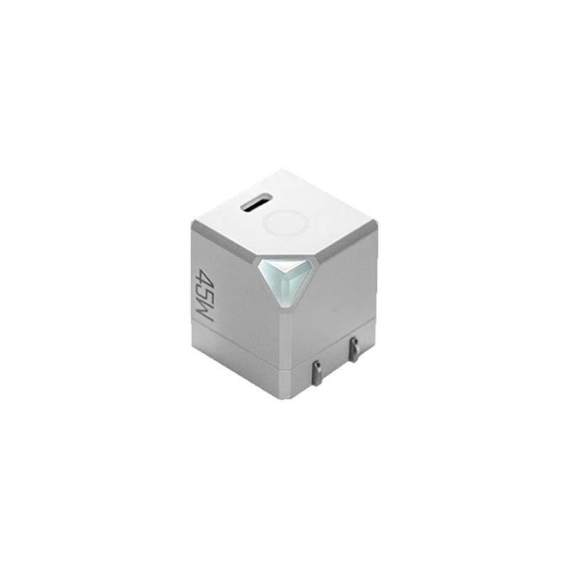 TEGIC水晶45W充电头氮化镓适用苹果iPhone17手机16Promax充电器PD通用快充typec口小巧创意插头套