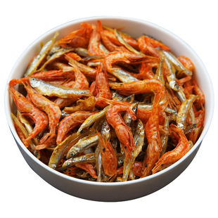 新鲜小鱼小虾鱼干干货特产农家自制小鱼干小虾米小鱼仔干下酒菜