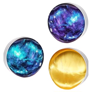 正版小老头液态玻璃泥儿童无毒史莱姆起泡胶高颜值变色水晶泥彩泥