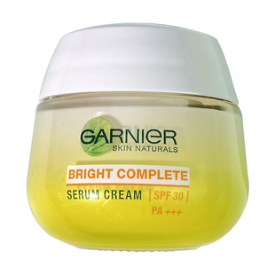 泰国卡尼尔garnier面霜柠檬烟酰胺vc防晒嫩肤日霜素颜霜淡斑spf30