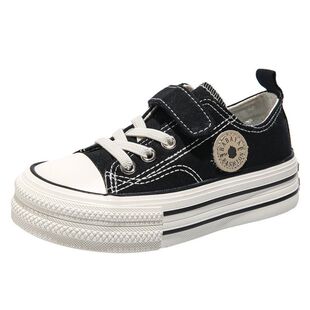 芭芭鸭2026春秋新款儿童帆布鞋女童鞋子男童布鞋板鞋秋款球鞋单鞋