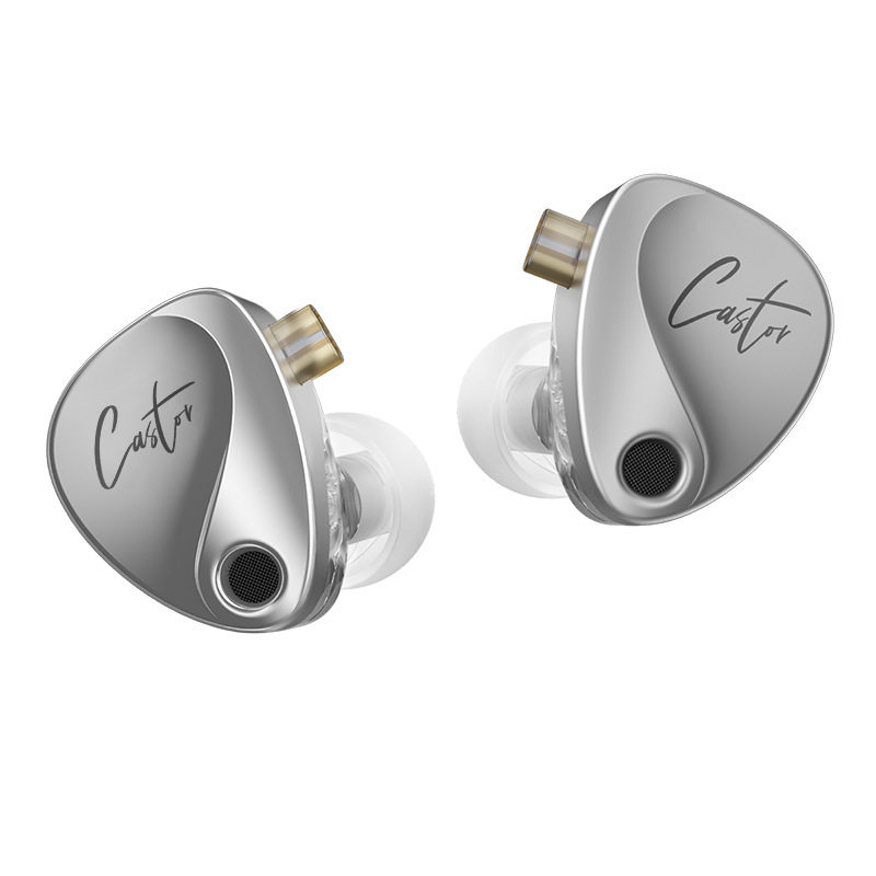 KZ Castor有线耳机入耳式双动圈HM曲线发烧HiFi耳返耳麦监听直播