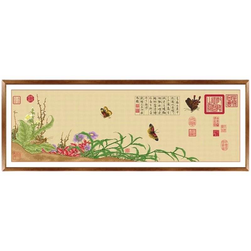 2021新款书房十字绣ks