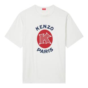 KENZO 26秋冬新品 男女同款字母图案经典版型T恤衫