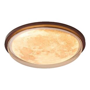 全光谱卧室灯主卧2025新款法式中古护眼房间灯复古创意月球灯具