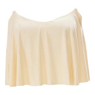 诗意花朵跳舞背心浪花吊带背心带胸垫吊带女新款古典舞吊带无钢圈