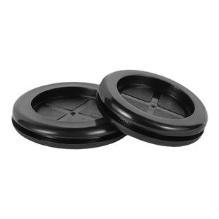 环保双面护线圈防尘长腰椭圆阻燃出线环卡扣式过线圈保护套密封圈