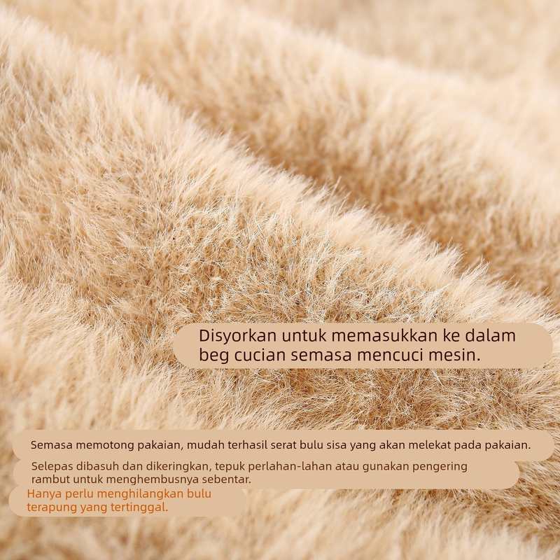 婴儿连体衣毛茸茸小熊哈衣秋装毛绒衣服宝宝春秋新款爬爬服超萌