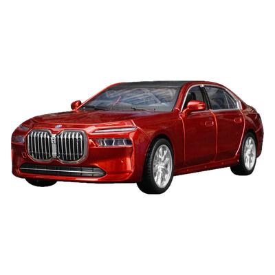 1:32仿真BMW宝马I7新能源合金汽车模型7系玩具车回力声光摆件男孩