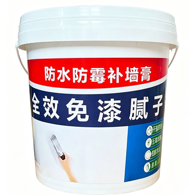 大桶白色内墙防水防霉腻子膏