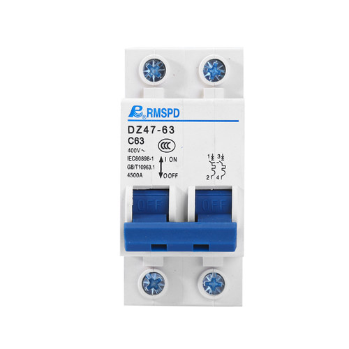 空气开关断路器两相电220VC45DZ471P2P3P4P63A短路过载保护器家用