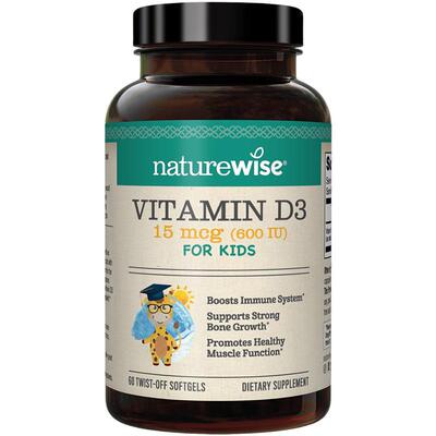 naturewise维生素D3婴幼儿600iu