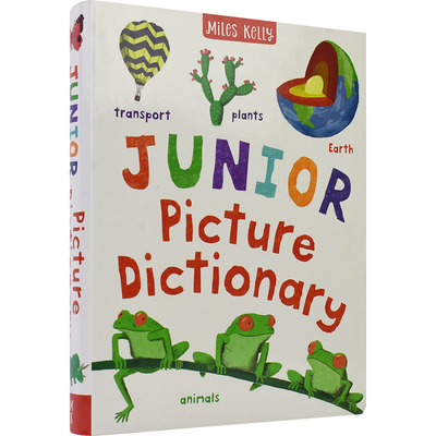 Miles Kelly Junior Picture Dictionary 英文百科图文词典 1000+主题式英语单词 全彩插图 儿童科学趣味启蒙 英文原版进口图书