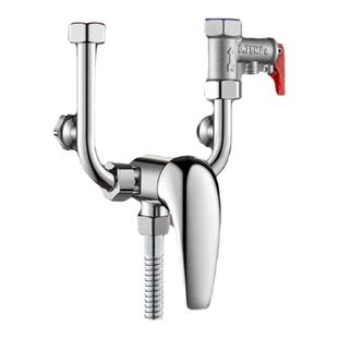 304不锈钢电热水器混水阀卫生间浴室淋浴冷热水龙头配件U型阀开关