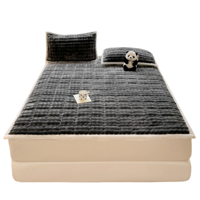 【加厚保暖兔毛绒】软糯床褥床单