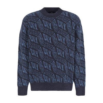 Armani/阿玛尼男士潮牌针织毛衣