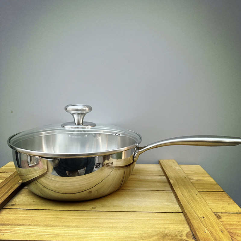 多功能 螺蛳粉煮锅 304不锈钢加厚早餐锅煮粥汤瓢拉面汤锅20 24cm