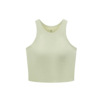 ubras带胸垫高弹抗菌肌底衣背心