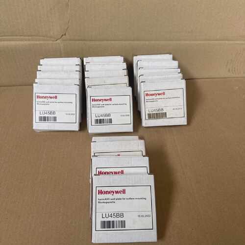 LOT 19 PCs Honeywell LU45BB LuminAXS wall plate