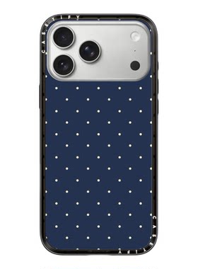 CASETiFY海军圆点适用苹果手机壳