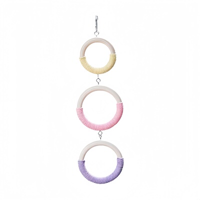 鹦鹉攀爬吊环防滑互动解闷鸟笼