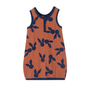 女童毛衣裙中长针织衫秋冬2025新款儿童连衣裙慵懒风背心长裙子