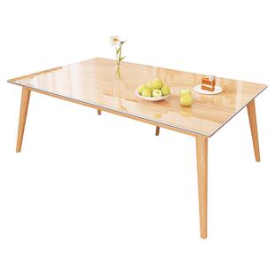 桌垫透明软玻璃pvc桌布免洗防油防水防烫塑料水晶板桌面保护垫子