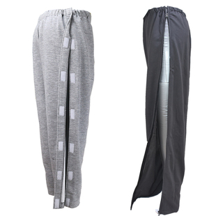 春秋易穿脱住院病号服瘫痪卧床老人护理长裤腿骨折康复病人裤子