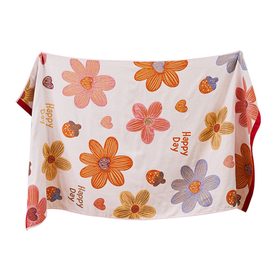 超大号纯棉纱布浴巾速干高端品质