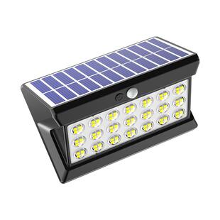 新型太阳能庭院户外灯家用照明LED感应室外墙壁灯天黑自动亮壁灯