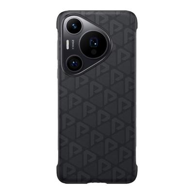 适用华为pura70pro手机壳新款p70pro无边框素皮70ultra的保护套半包超薄散热官方puar70女款防摔男士外壳pure