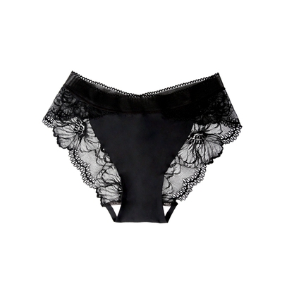 AMOTi内裤蕾丝透气全棉裆三角裤