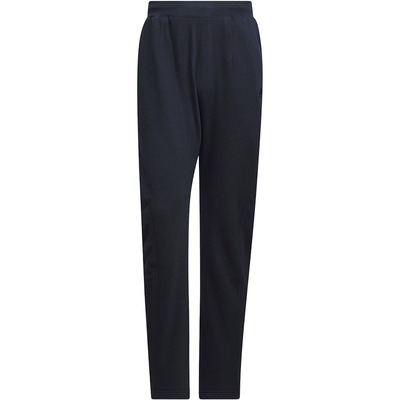 阿迪达斯加绒保暖长裤宽松直筒裤