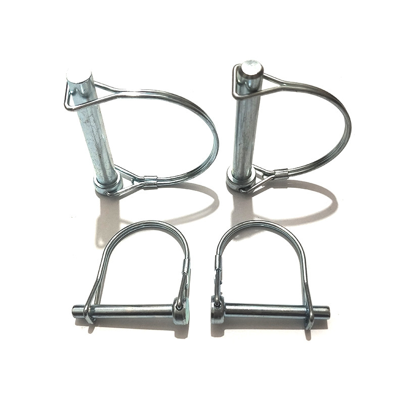 D型锁销带耳安全销保险销扣销定位弹簧销D型锁销D形销M6*35 M8*58