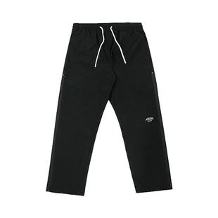 NICEID NICE运动裤男春秋款宽松直筒长裤刺绣LOGO篮球训练裤