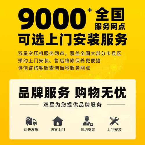 永磁变频双级螺杆式空压机55/75kw工业级节能空气压缩机静音无油