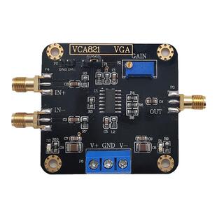 压控增益放大器 VCA821模块 电子竞赛模块 程控增益放大器 高品