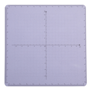 蓝创数学推演尺学前小学生各年段6只多功能尺可擦写磨砂透明文具