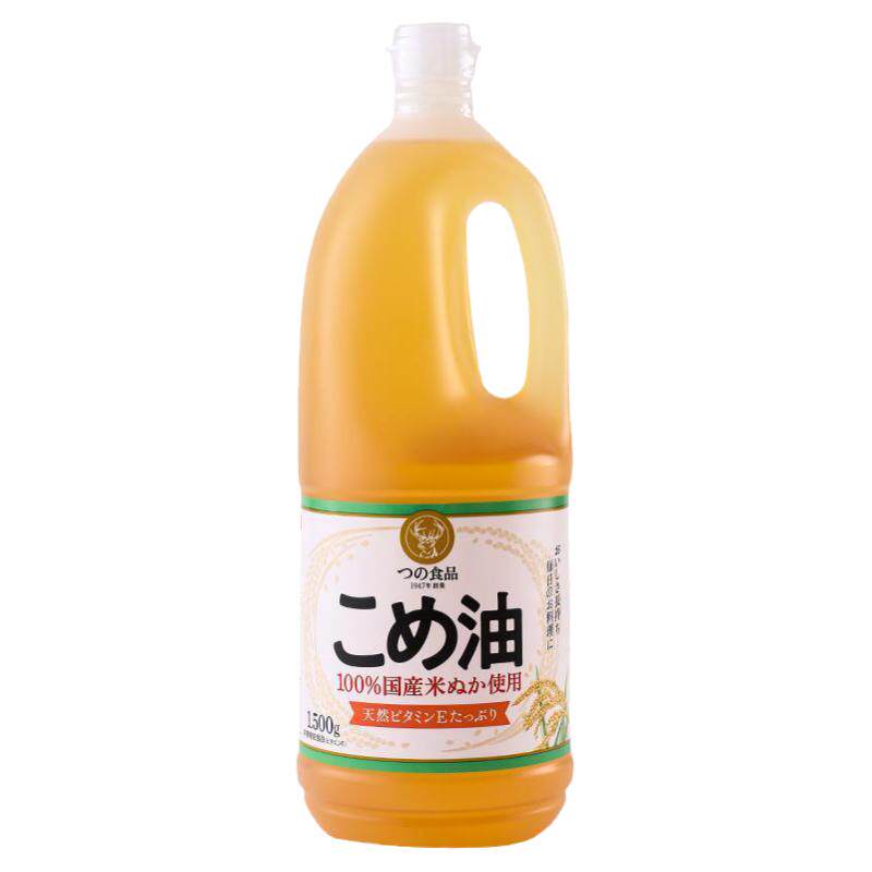 TSUNO米糠油日本进口稻米油家用食用油含谷维素热炒凉拌油多规格