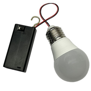 LED电池灯泡应急免接线diy灯笼红光源可远程遥控60小时续航高亮