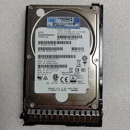 议价惠普HP600G10KSAS2.5寸维修
