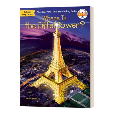 英文原版 Where Is the Eiffel Tower 埃菲尔铁塔在哪里 风景名胜 儿童读物 英文版 进口英语原版书籍