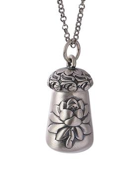 空心装东西可放护身符挂坠嘎乌盒