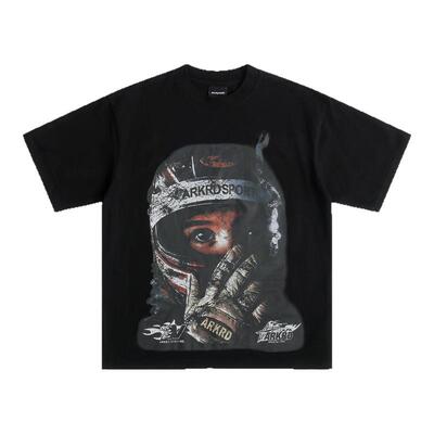 ROCKYROAD25春夏赛车主题印花短袖运动裤套装