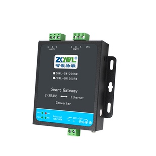 通讯隔离串口服务器2路RS485转以太网模块MQTT串口转网口HTTP边缘计算Modbus网关JSON工业TCP转485主动轮询