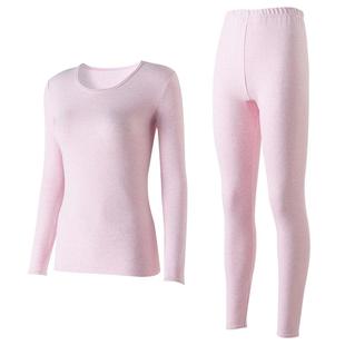 顶瓜瓜秋衣秋裤女士纯棉全棉棉毛衫男薄款本命年保暖内衣内搭套装