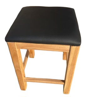 小方凳实木凳子软包商用餐厅等位餐饮休息区民宿大排档清吧烧烤店