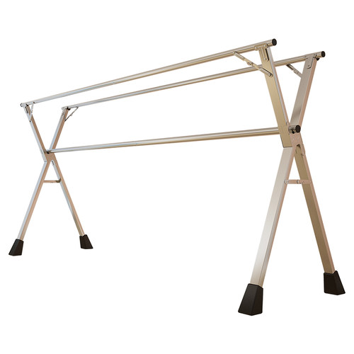 晾衣架落地折叠室内家用阳台卧室不锈钢室外凉伸缩杆式晒被子神器