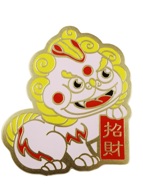 黄铜彩绘招财貔貅磁吸冰箱贴